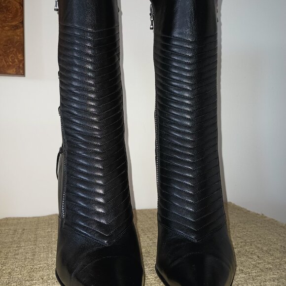 Italian designer Boots sz38 - Picture 2 of 5